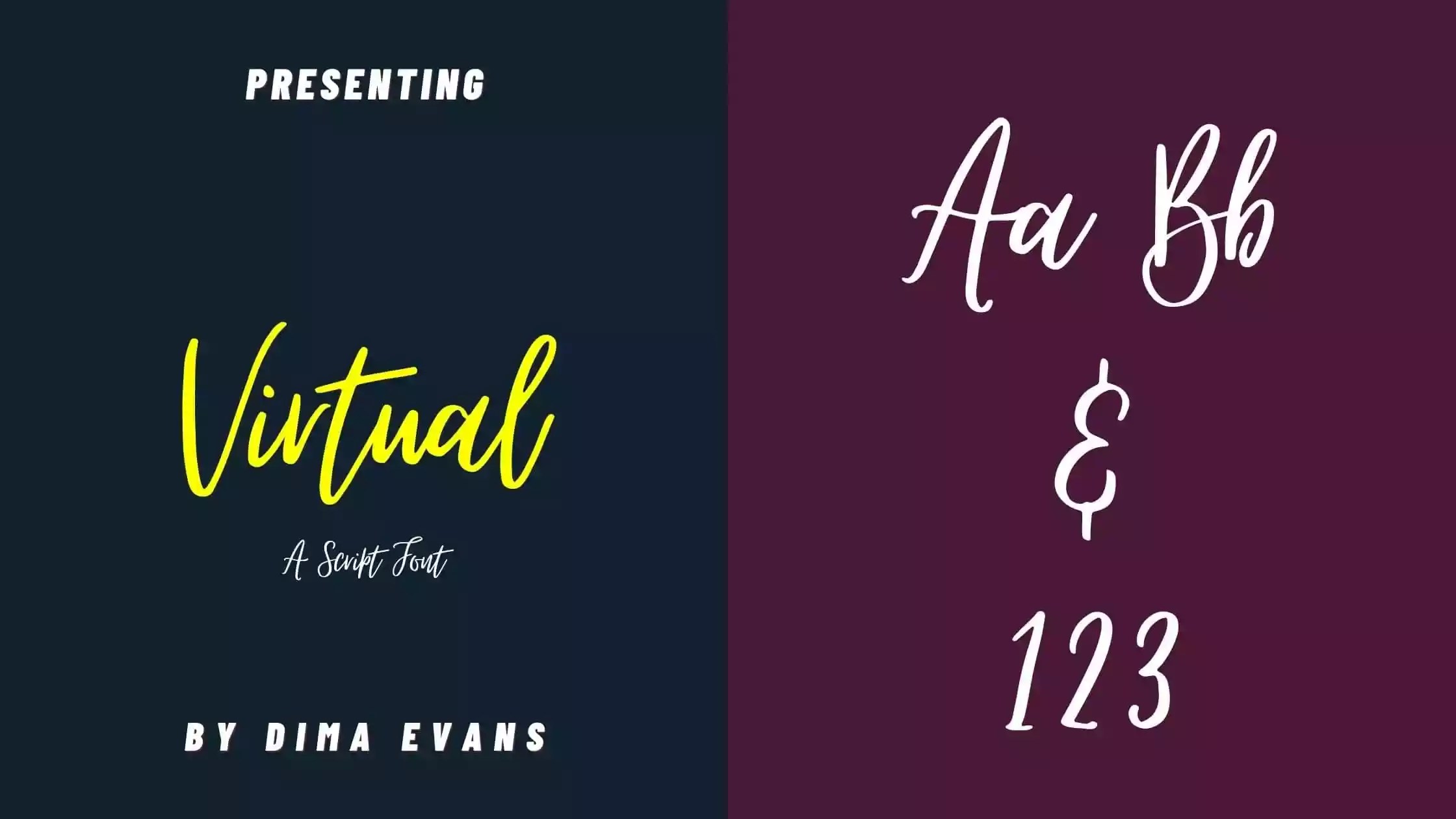 Virtual Script Font Download Free Free Fonts Lab