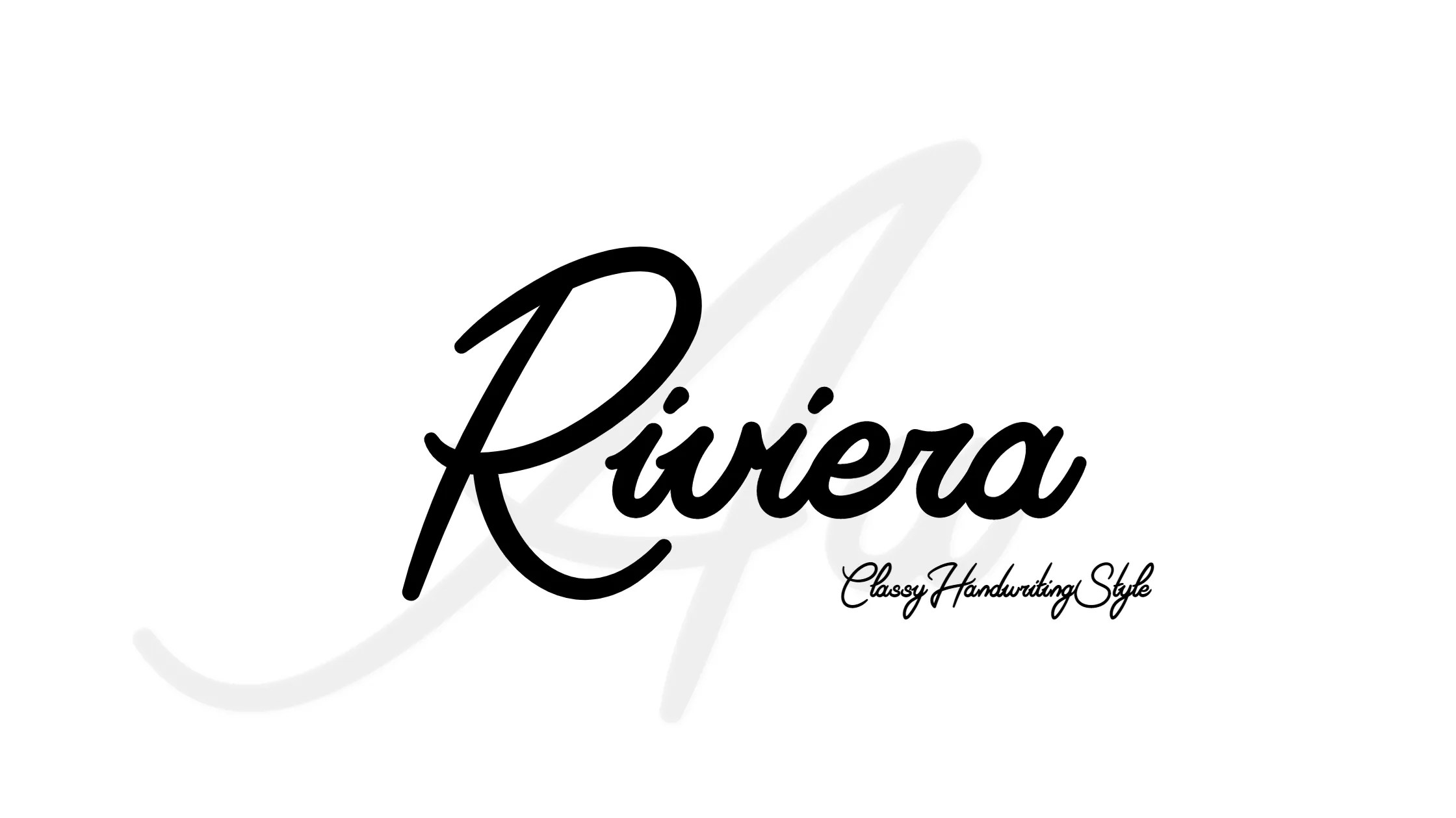 Riviera Signature Font Download Free Fonts Lab