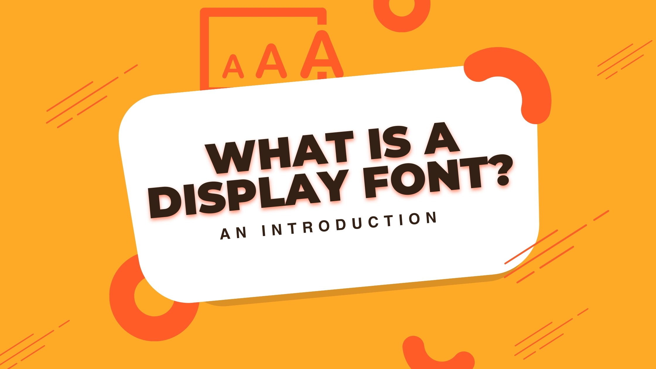 What is a Display Font? An Introduction Free Fonts Lab