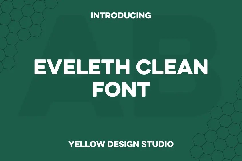 Eveleth Clean Font Free Fonts World