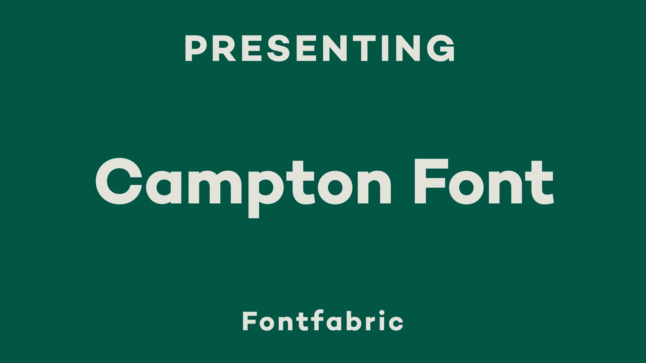 Campton Font Free Download Free Fonts World