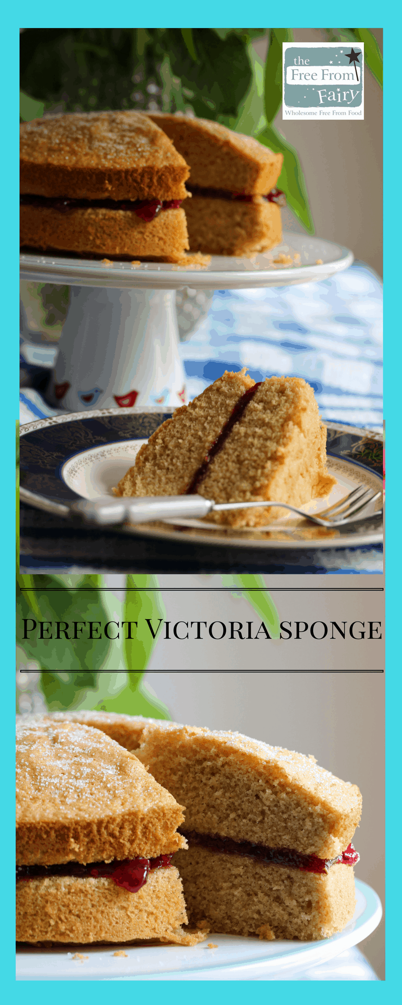 Perfect GlutenFree DairyFree Victoria Sponge Cake Recipe The Free