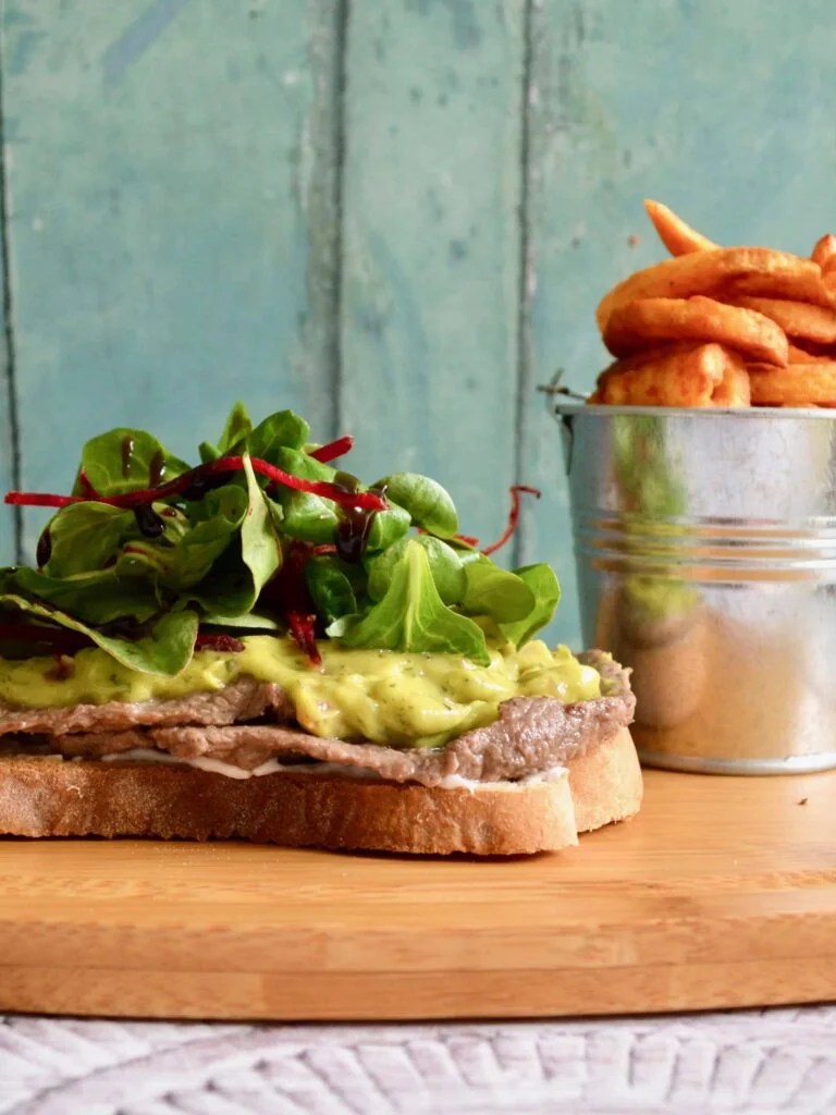 Avocado Steak Sandwich (Gluten & Dairy Free)