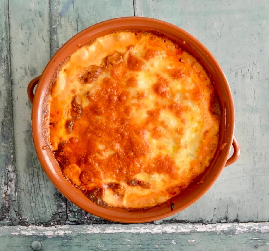 Tomato and Pulled Pork Potato Bake (Gluten Free, Dairy Free)