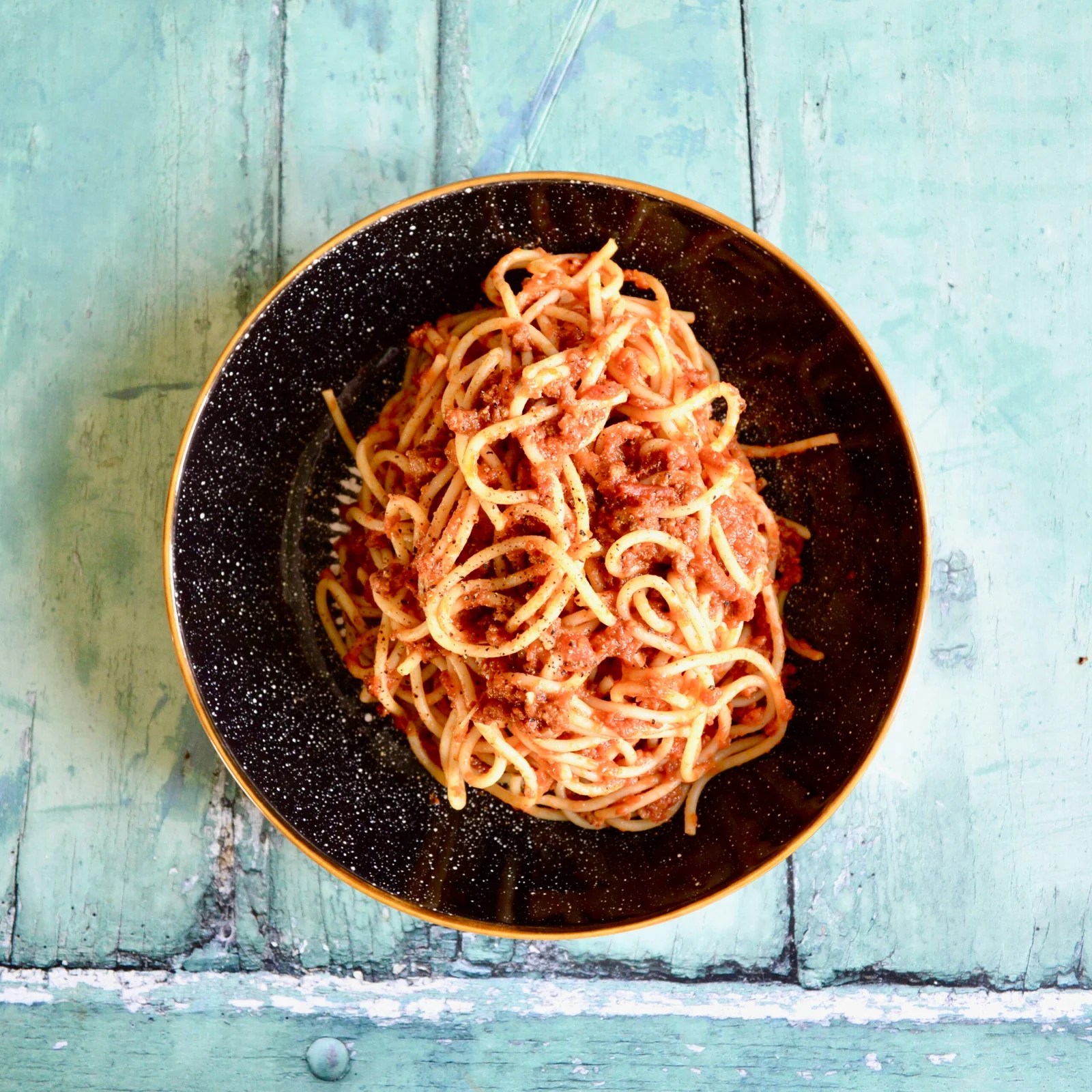 Spaghetti Bolognese (Gluten Free, Dairy Free)