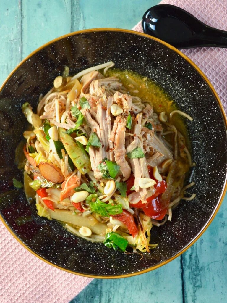 Slow Cooked Thai Pork (Gluten Free, Dairy Free)