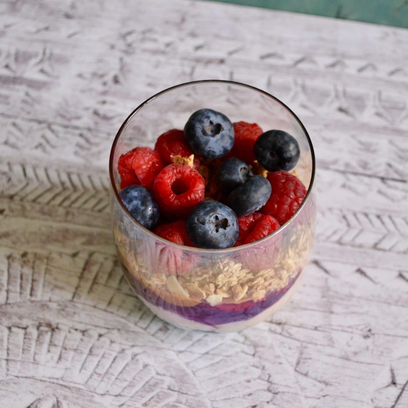 Raspberry Blueberry Breakfast Pot (Gluten Free, Dairy Free)