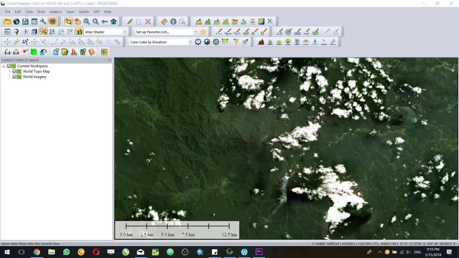 How to Export Raster on Global Mapper 18.0 GIS Tutorial