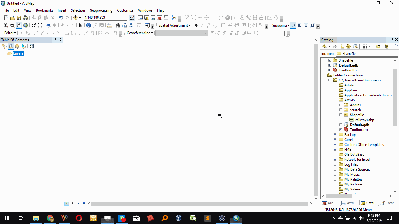 create a new shapefile GIS Tutorial