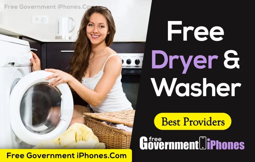 Free Dryer and Washer for Low Families 2024
