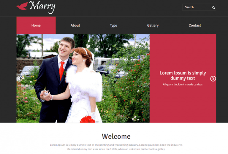 33 Best Free Wedding Html Website Templates 2023