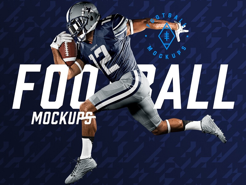 You can use this free mockup to present your team logo in a modern and . 2004 Free Nfl Jersey Mockup Zip File Free Psd All Mockups Template Design Assets