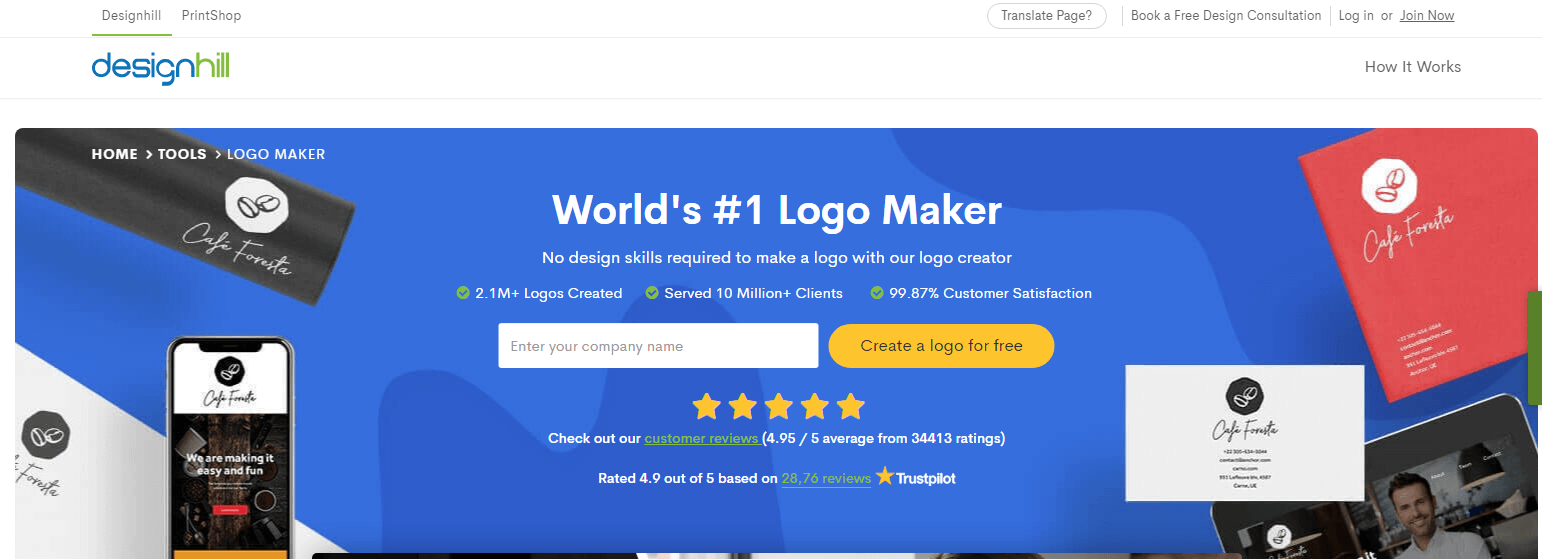 6 Best Online Logo Creator Free Tools For Your Brand Design