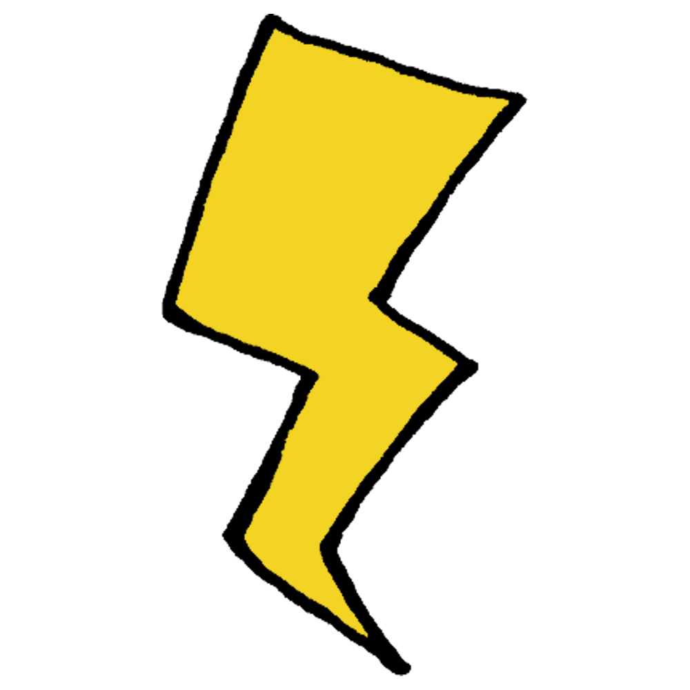 三角マーク 雷マーク 星マーク イラスト素材 [ 4804810 ] - フォトライブラリー Photolibrary 稲妻マークのフリーイラスト | フリーイラスト・クラシック（フリクラ）