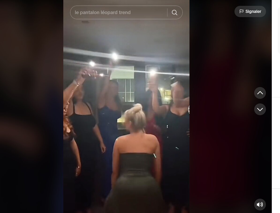 Robe Verte Ce challenge Tiktok qui fait du bruit