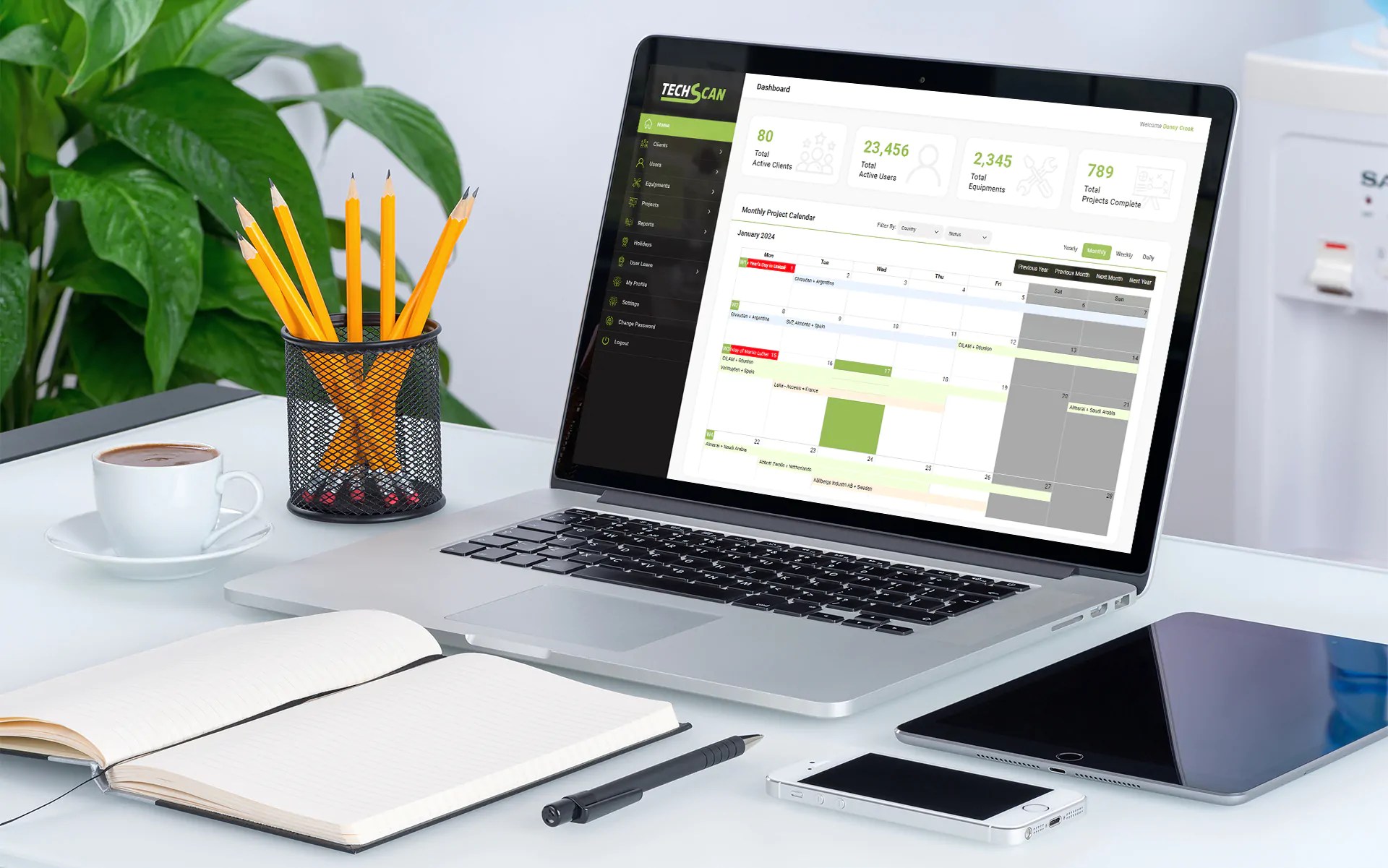 TechScan - Case Study of an online project management tool