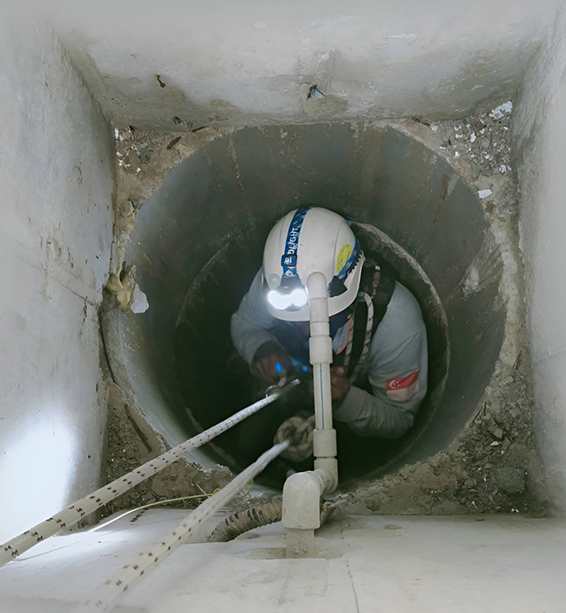 Garbage Chute Cleaning in Dubai, UAE Freeline UAE