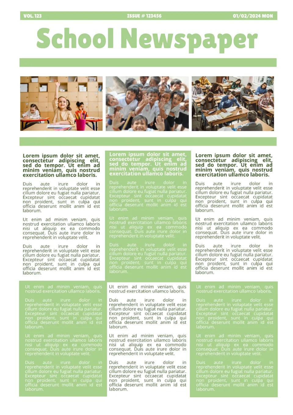 45 Newspaper Templates In Google Docs Designed in 2024