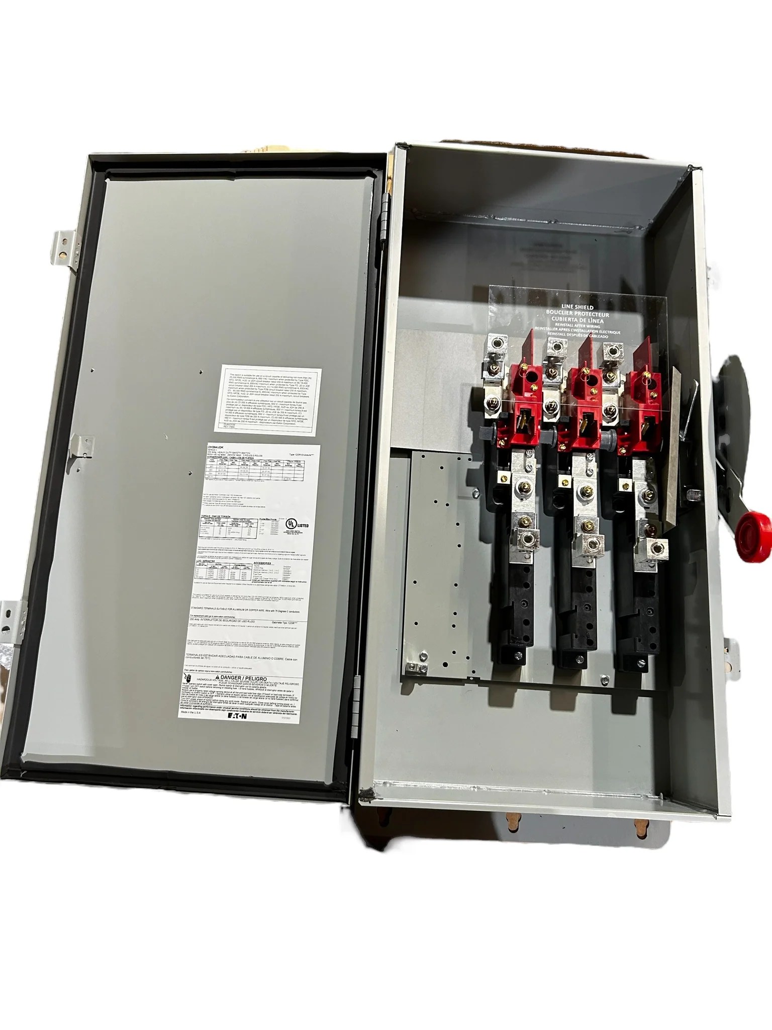 EATON CUTLER HAMMER, DH364UDK Heavy duty singlethrow nonfused