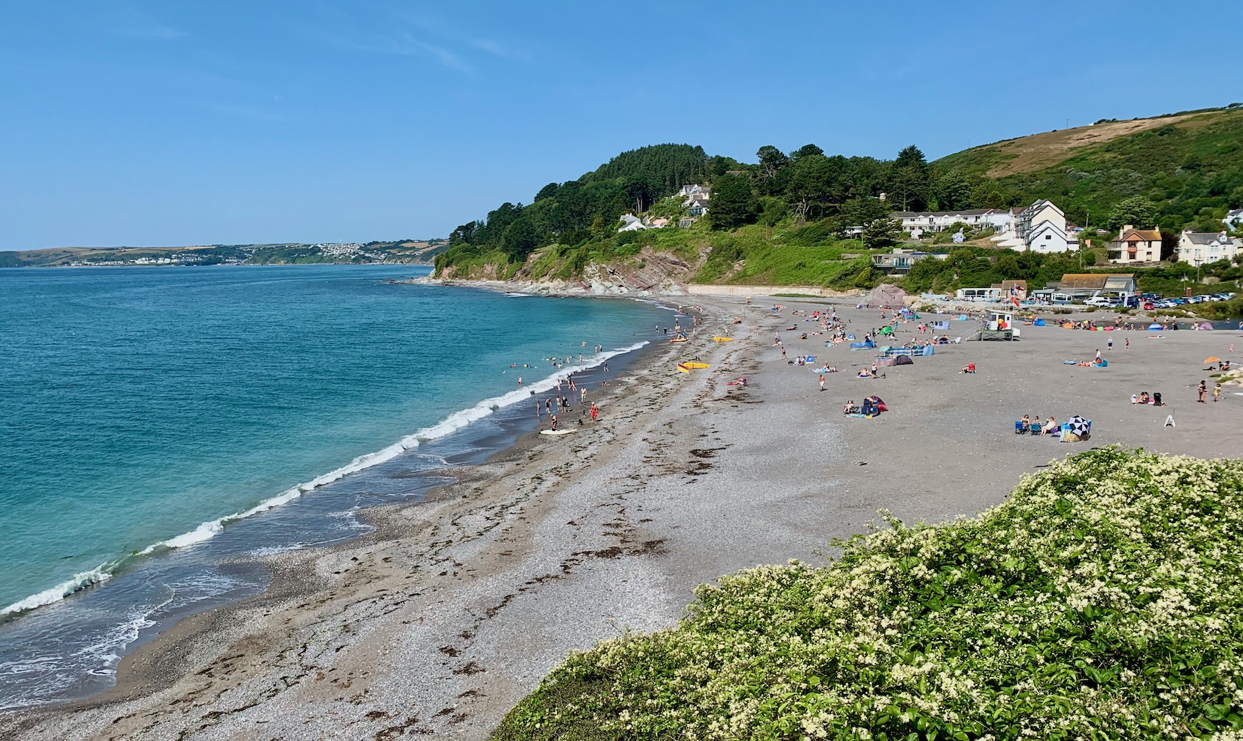 Seaton Beach Free Maps of Cornwall