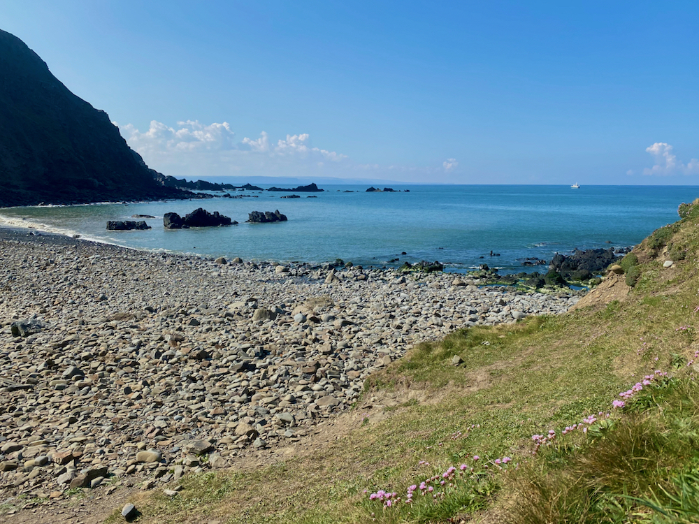 Duckpool Beach Free Maps of Cornwall