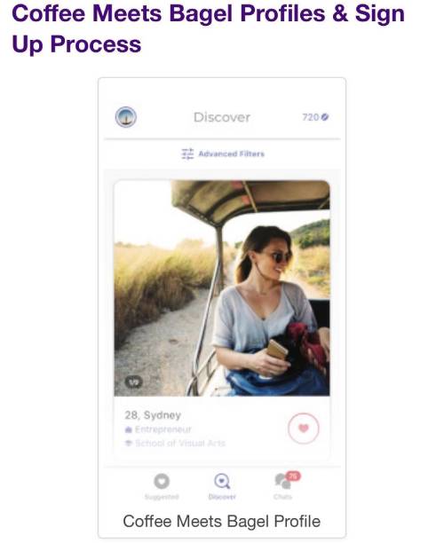 Review of Coffee Meets Bagel for Mature Dating Pros & Cons