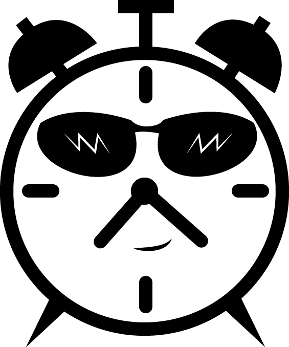 Cool Clock Vector Icon [Free Download] (SVG and PNG)