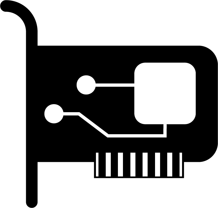Network Adapter Vector Icon [Free Download] (SVG and PNG)