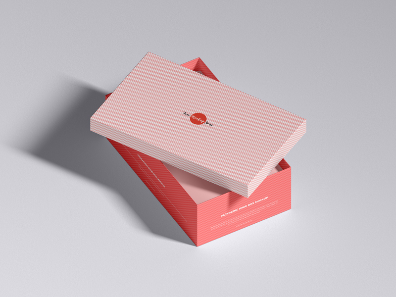 Free Packaging Shoe Box Mockup Free Mockup Zone