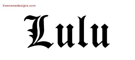 Blackletter Name Tattoo Designs Lulu Graphic Download - Free Name Designs 200_x_450_jpg