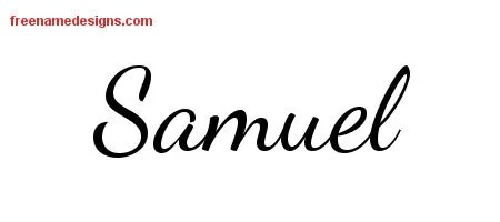 Lively Script Name Tattoo Designs Samuel Free Download - Free Name Designs 200_x_450_jpg