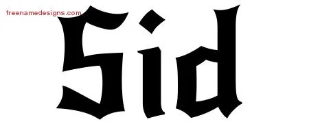 Gothic Name Tattoo Designs Sid Download Free - Free Name Designs 200_x_450_jpg