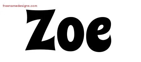 Zoe Archives Free Name Designs