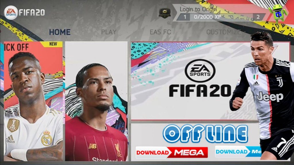 FIFA 20 Mobile Offline APK OBB Data New Transfer Update