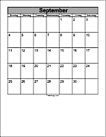 Printable Calendar Maker - Freeology