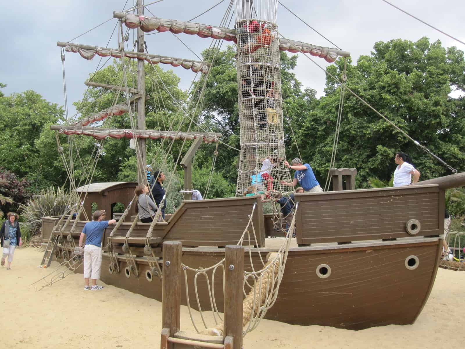 Diana Memorial Playground, Kensington, London freeparks.co.uk