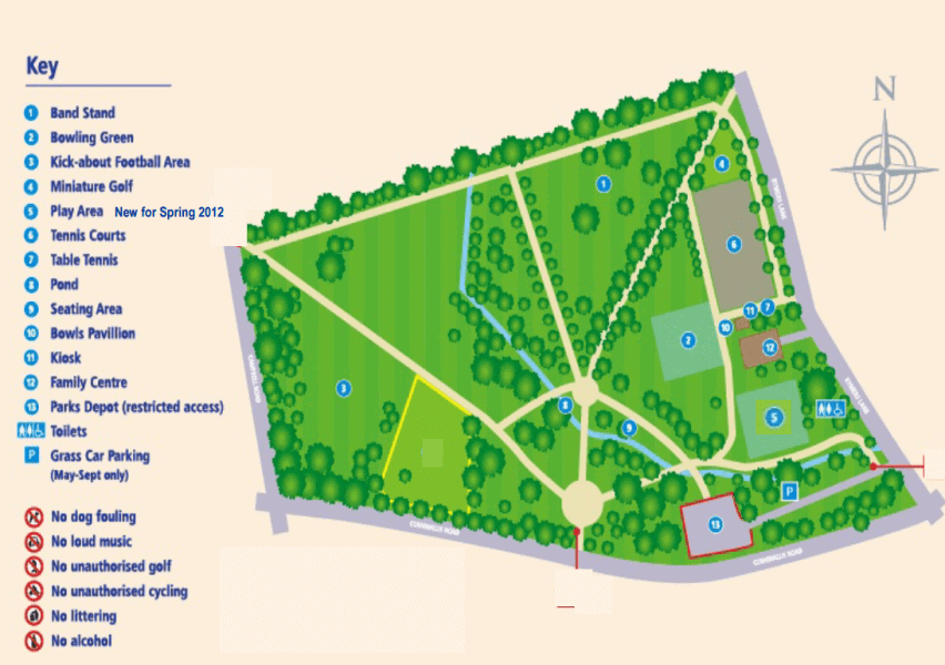 Florence Park, Oxford, Oxfordshire freeparks.co.uk