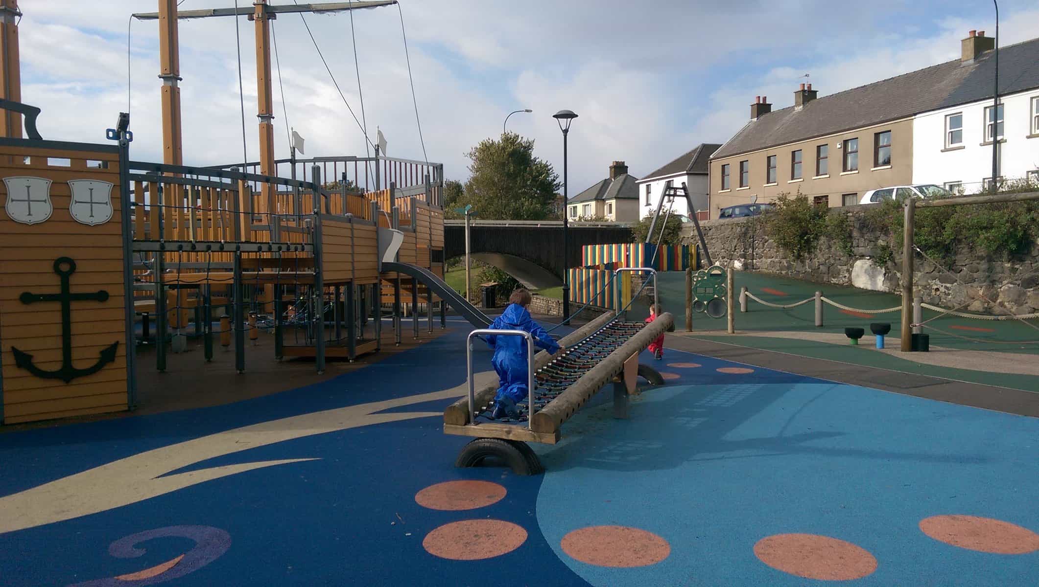 Marine Gardens Play Park, Carrickfergus, Antrim freeparks.co.uk