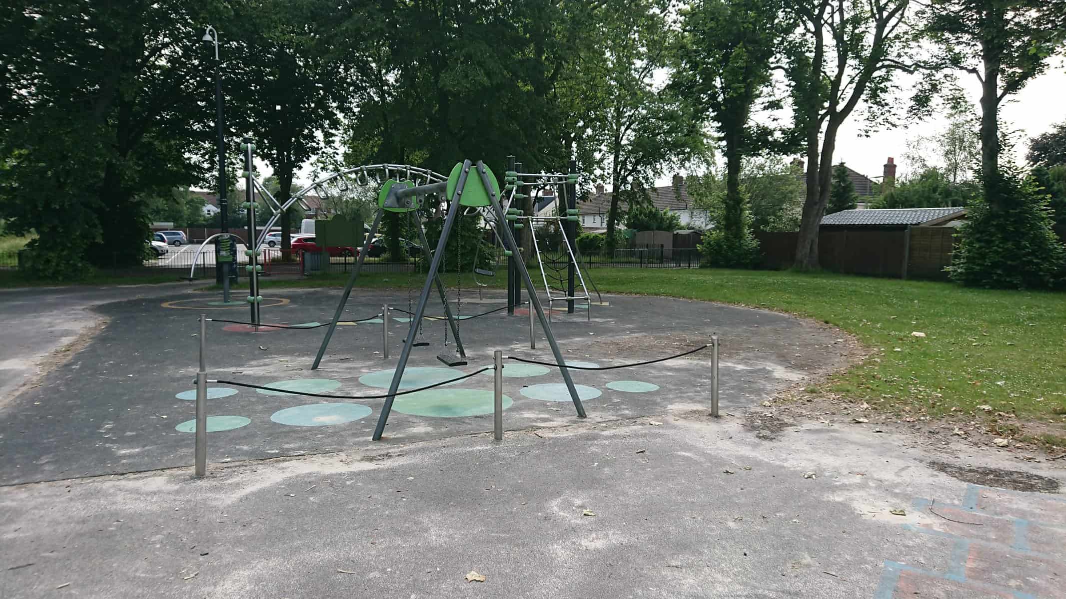 Queens Road Recreation Ground Playground, Farnborough, Hampshire