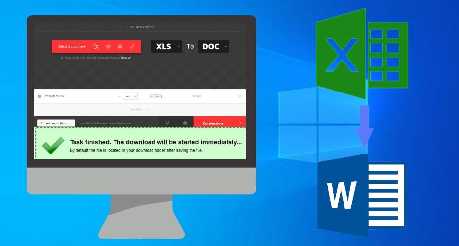 5 Ways to Convert Excel to Word Document Free PC Tech