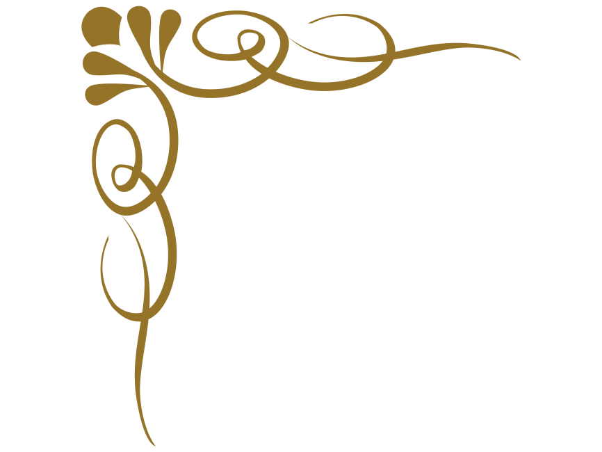 Decorative Corner PNG Transparent Design