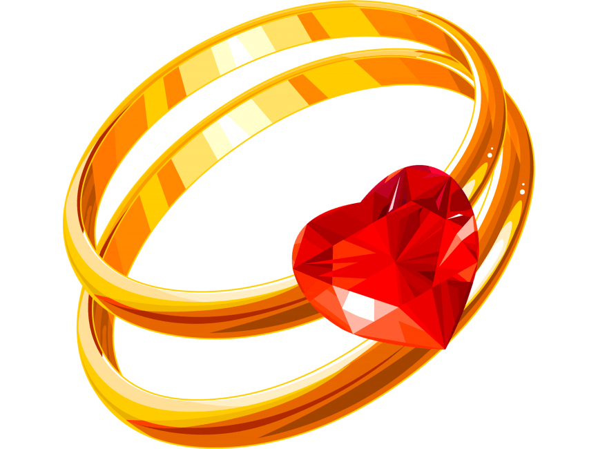 Wedding Ring Transparent PNG Image