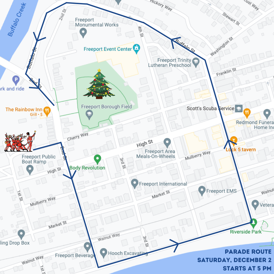 A Small Town Christmas Parade & Tree Lighting Freeport Renaissance