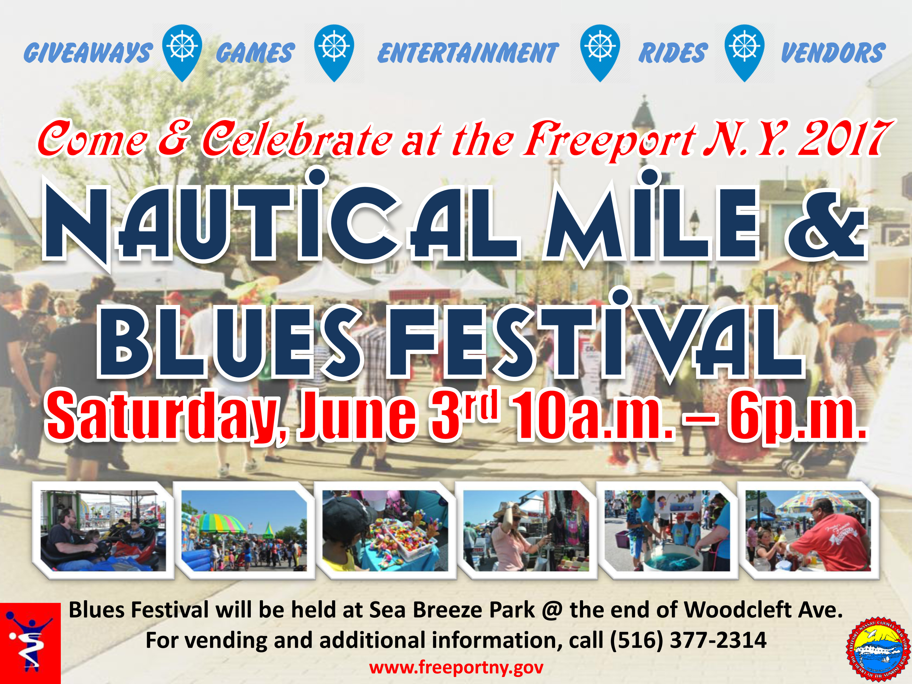Freeport Nautical Mile Festival 2023 Nautical Mile & Blues Festival—Freeport, New York