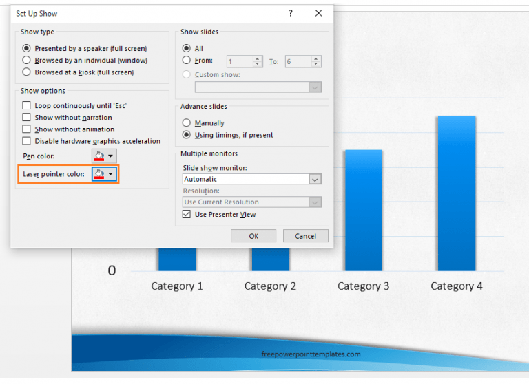 How To Use Your Mouse as a Laser Pointer? Free PowerPoint Templates