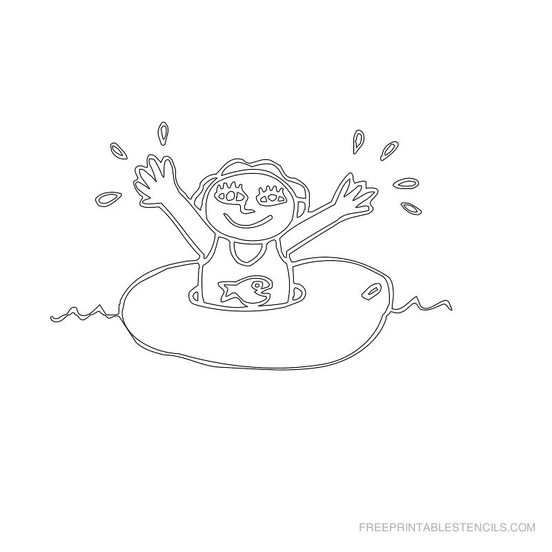 26 Free Printable Beach Themed Stencils