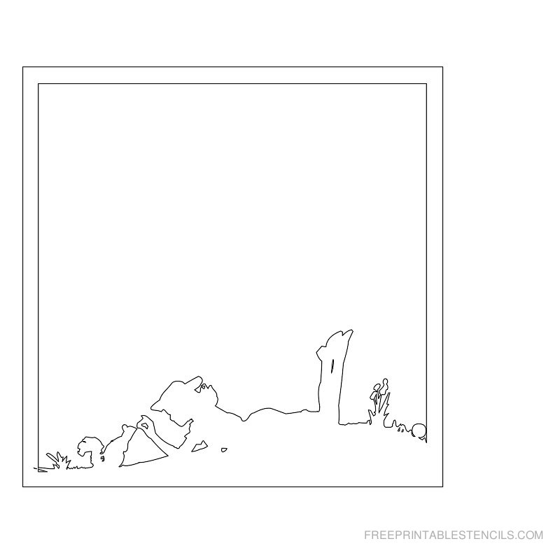 Free Printable Children's Stencils