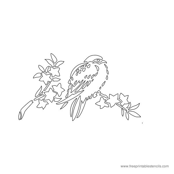 Bird Stencils Free Printable