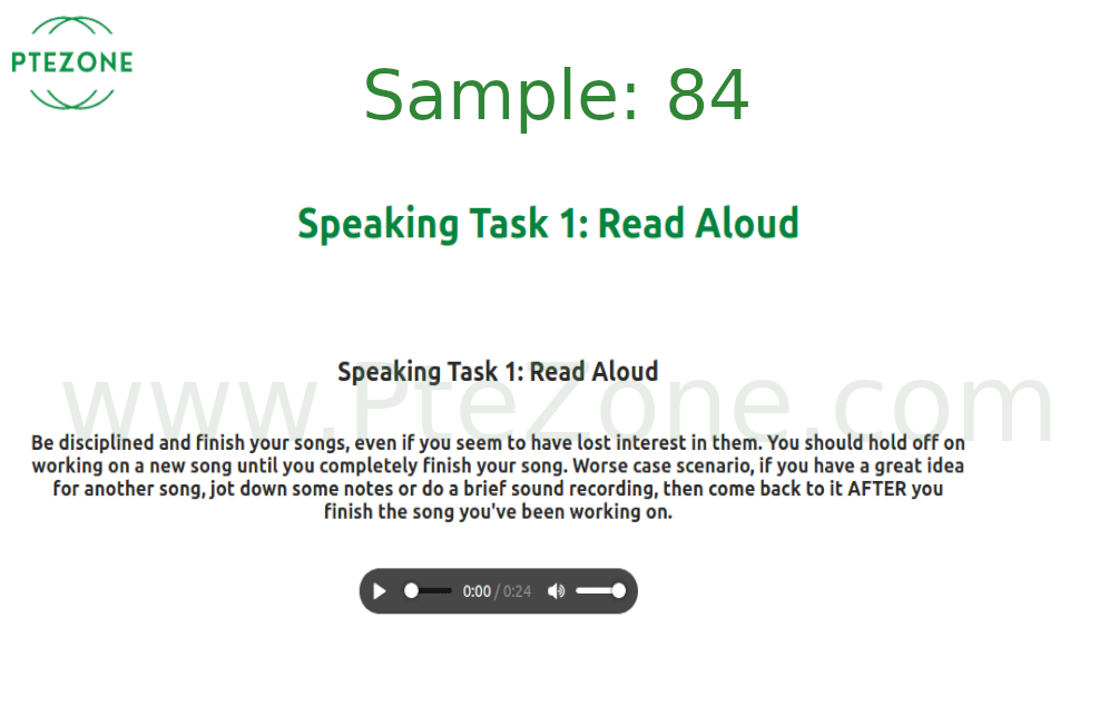 PTE Read Aloud Sample 84 Free Pte Mock Practice Test Samples