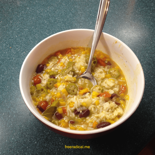 Vegan Recipe Okra Gumbo With Chia Corn Bread freeradical.me